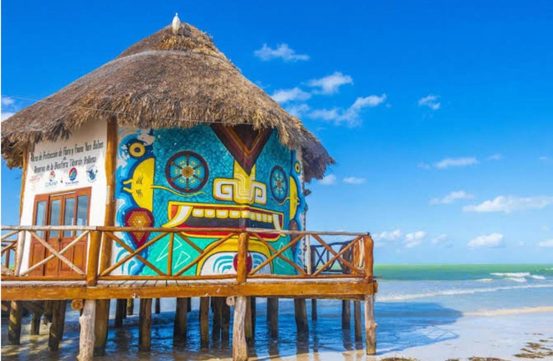 El Corazon Mexican0 Isla Holbox Ngoại thất bức ảnh